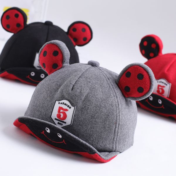 

baby hat spring and autumn boy cute autumn cute super kid, Yellow