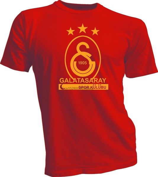 

galatasaray sk turkey football soccer t shirt spor kulubu jersey mens t shirt(1