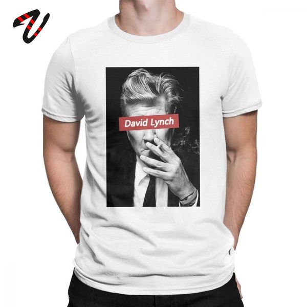 

дэвид линч tshirt 80s мужские футболки новые twin peaks хлопка с коротким рукавом майка фильм tops плюс размер подарка дня рождения t-shirt