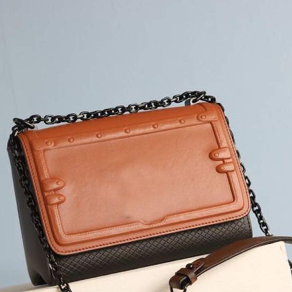 

высокая девушка плечо сумка мода ретро женщина сумки lady samll классический crossbody сумка цепи кошелек