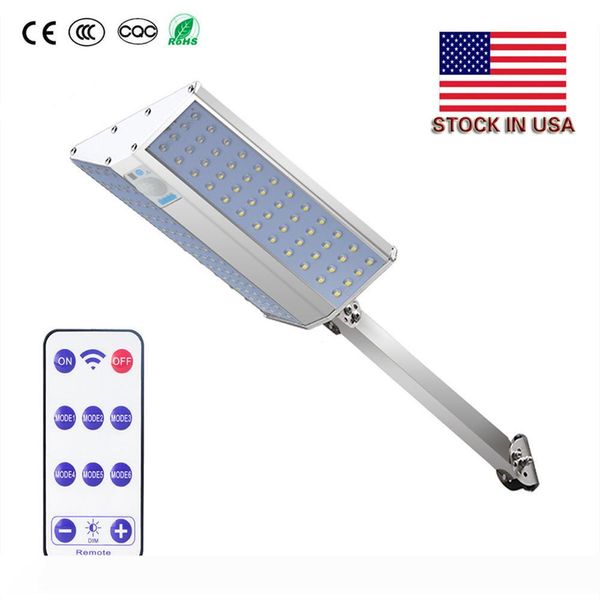 

solar lamps us stock + power angle adjustable 96led waterproof super bright led garden light