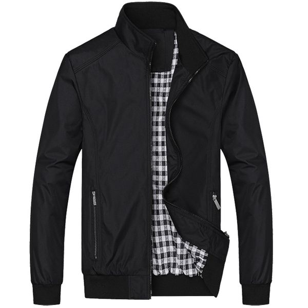 

new 2018 jacket men fashion casual loose mens jacket sportswear bomber jacket mens jackets and coats plus size m- 5xl, Black;brown