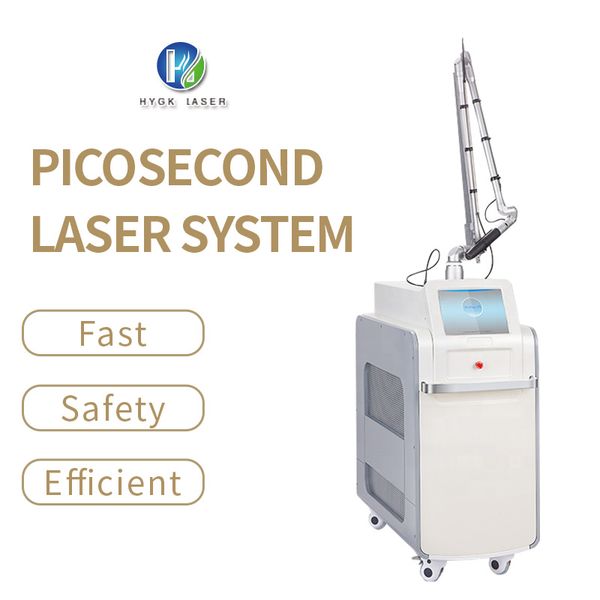 

effective spot skin whitening laser powerful picosecond picolaser all color tattoo removal equipment with focus lens, Black