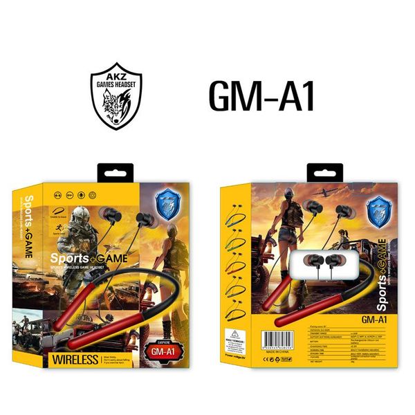 

pubg gaming bluetooth headset back-mounted bluetooth headset new wireless sports running neck-mounted card playback