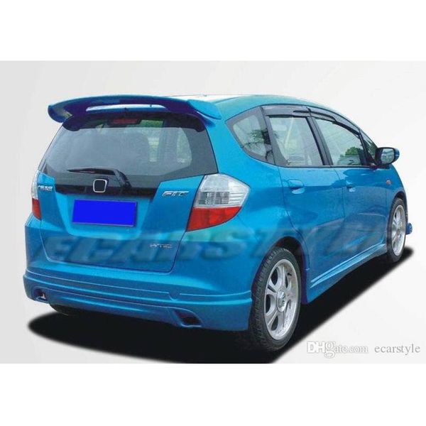 Для Honda Fit Jazz 2009-2013 GE6 GE8 спойлер на крыше крыло MG стиль из углеродного волокна