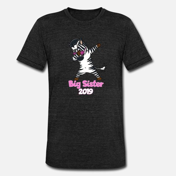 

big sister 2019 dabbing zebra t shirt men character short sleeve s-3xl outfit fitness authentic summer style letters shirt