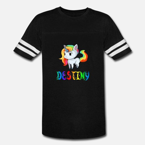 

destiny unicorn t shirt men designer tee shirt round collar original interesting funny spring autumn pattern shirt