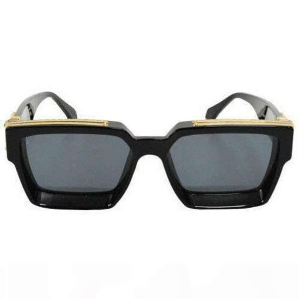 

new luxury 1.1 millionaire sunglasses men women full frame vintage designer millionaire 1.1 sunglasses millionaire black logo made in italy, White;black