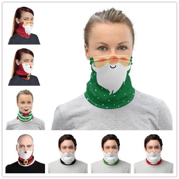 

chirstmas decoration face mask multi use uv protection face shield bandana magic scarf headscarf neck gaiter headband chirstmas gifts fy6093