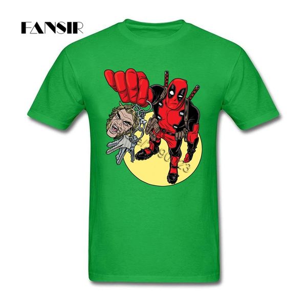 

summer t shirt men man's deadpool movie men t-shirt 100% cotton short sleeve group tee