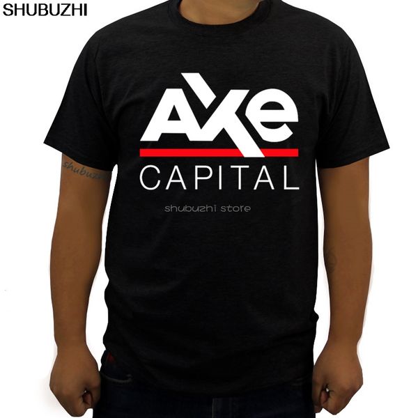 

drop shipping axe capital shubuzhi men t-shirt summer cotton 100% o-neck t shirt hip-hop casual tee shirt sbz5292