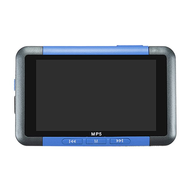 

3 inch lcd screen digital mp3 mp4 mp5 music player 16 gb fm radio video film blue