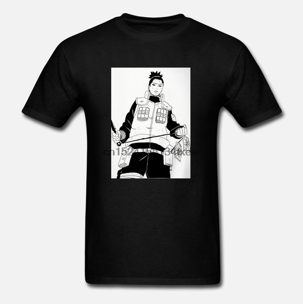 

men short sleeve tshirt shikamaru w paper bombs (manga) naruto t shirt women t-shirt