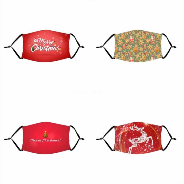 

luxury fashion er 4 layers folding washable designer printed face mask reusable dust mouth particulate protective cotton face m #249#498, Black