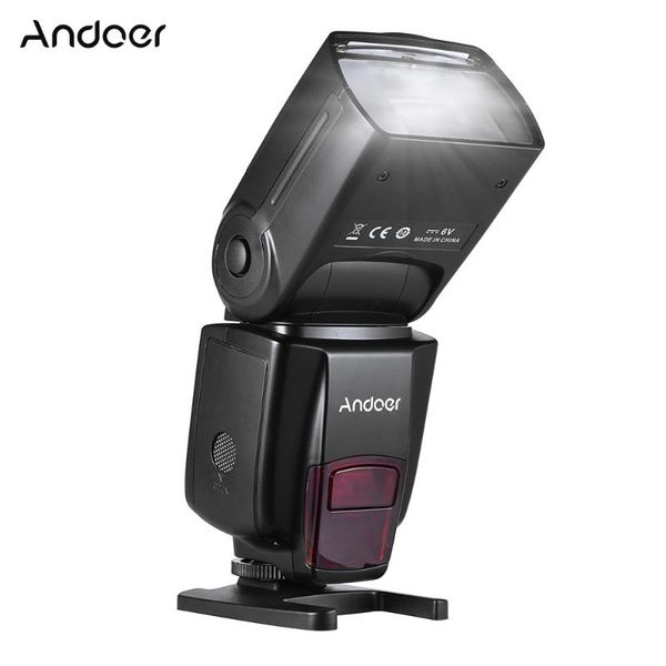 

andoer ad560 iv camera flash 2.4g wireless on-camera speedlite flash light gn50 lcd display for dslr cameras