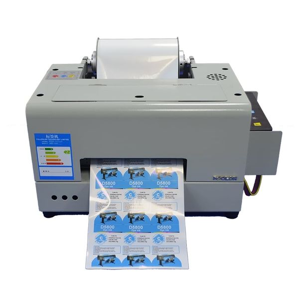 

a4 label printer digital inkjet cmyk colors sticker label printer ciss ink jet maker machine