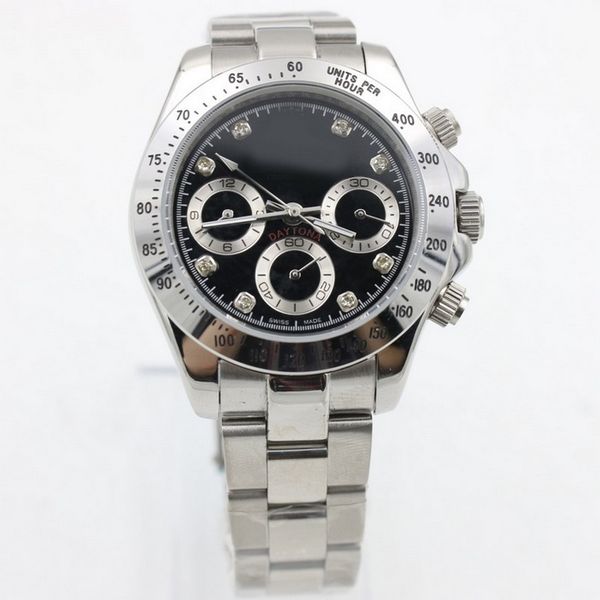 

watch men 39mm automatic machinery watch no battery small dial work stainless steel sweeping movement wrist watches s5, Slivery;brown