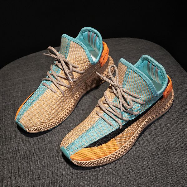 

spring women sneakers running shoes breathable woman sneakers outdoor walking jogging mesh weaving leisure shoe 200924, Black