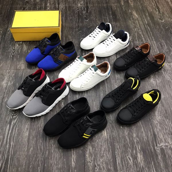 

italian ozweego danse fenty designer fashion casual ace shoes loafers snake sneakers mens designer loafers for men big size 38-44, Black