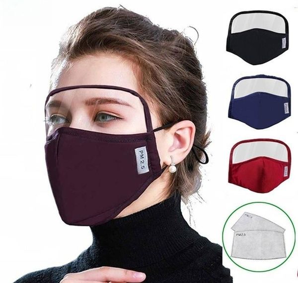 

washable dust-proof in by reusable 1 face mask cotton 2 fashion full protection masks dhl dhseller skklw