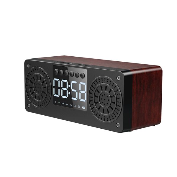 

bluetooth speaker, usb deskwooden wireless bluetooth portable speaker with high-definition sound and bass