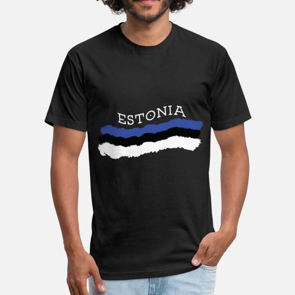 

estonia t shirt men knitted 100% cotton plus size 3xl normal famous comfortable summer pattern shirt
