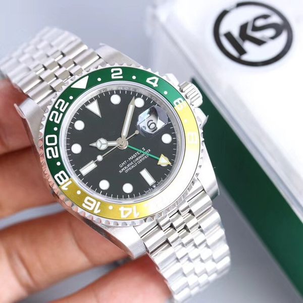 

ks mens watch montre de luxe 40mm automatic 2836 movement men watches reloj de lujo relojes de lujo para hombre watches a3, Slivery;brown