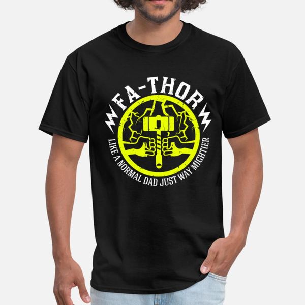 

fa thor like dad just way mightier hero t shirt men printed tee shirt s-xxxl costume loose funny spring vintage shirt