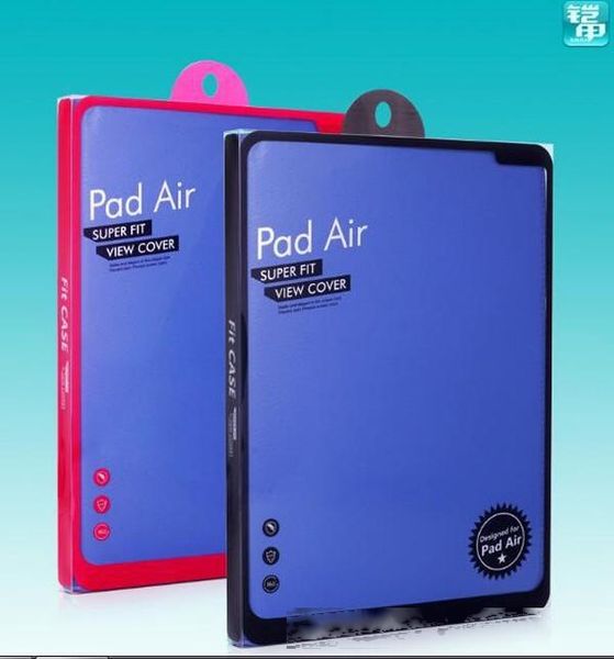 

500pcs fashion universal original design retail packaging packing box,plastic box for ipad air smart cover tablet case