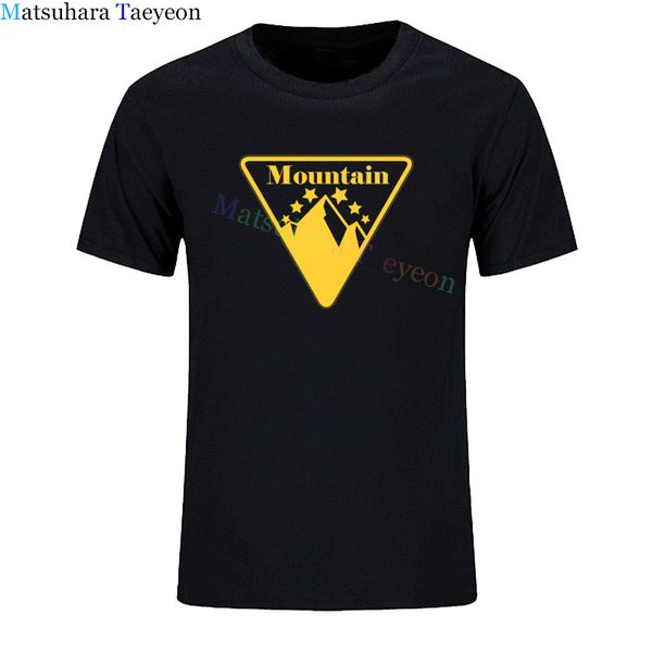

mountain t-shirt men fashion funny t shirts 100% cotton hip hop short sleeves tshirt causal o-neck tees plus size