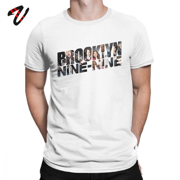 

100% cotton t-shirts men t shirts brooklyn nine nine 99 vintage short sleeve b99 captain holt tee shirt o neck clothing