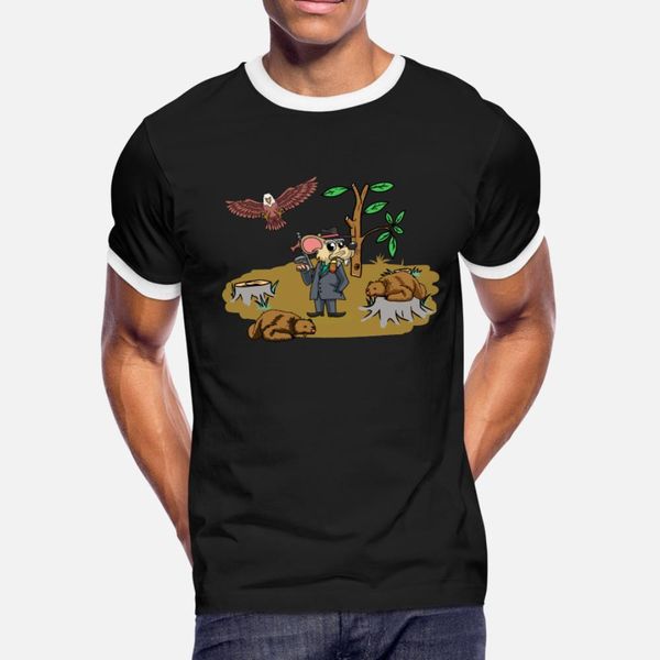 

sad wald natur and animals killer mafia fantasy t shirt men anti-wrinkle 100% cotton o-neck original anti-wrinkle fashion shirt