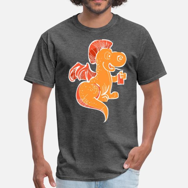 

dragon child t shirt men customized cotton round collar standard gift humor summer style leisure shirt