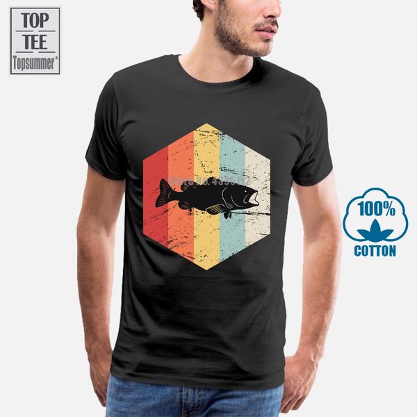 

vintage retro bass fishinger t shirt 2018 new mens tshirts men tee shirts short t shirt short sleeve fashion shirt