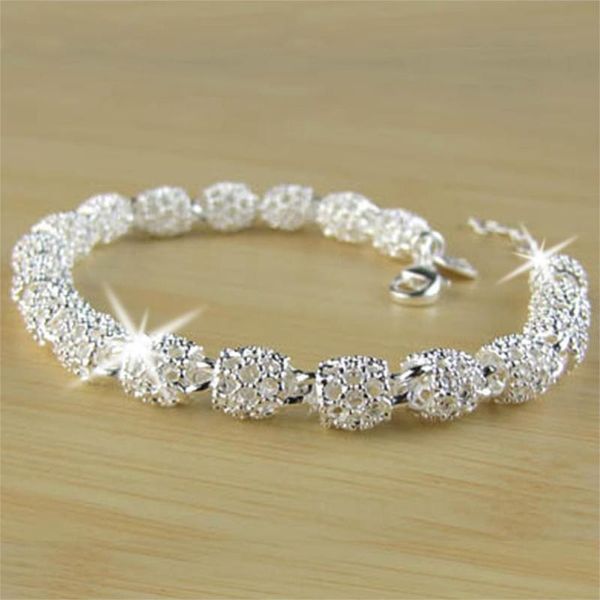 

новое прибытие посеребренная jewelrycrystal браслеты браслет для подарка кристмас hollow браслет из бисера мода для женщин, Golden;silver