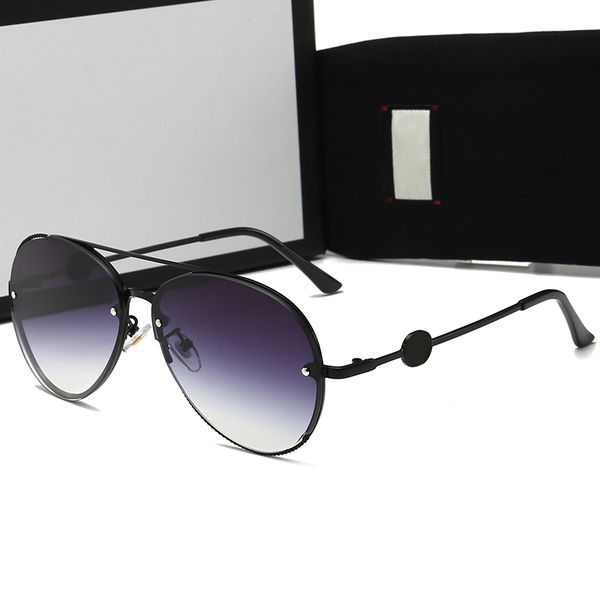 

new men designer retro sunglasses outdoor travel street shooting fashion trend men and women sunglasses reflective goggles, White;black