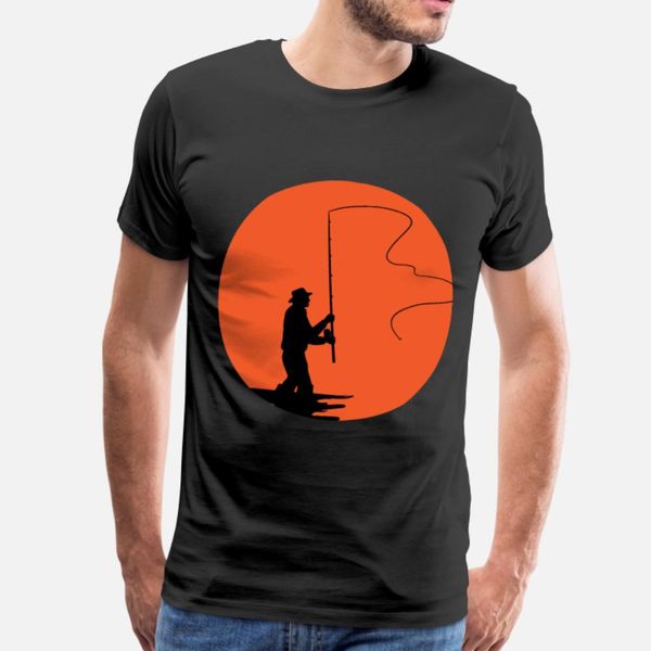 

fly fishing t shirt men отпечатано с коротким рукавом размер s-3xl trend graphic смешные повседневный весна урожай рубашка, White;black