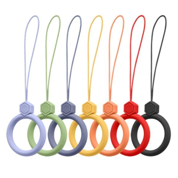 

phone lanyards silicone various colors little bear star crown diamond shape lanyard for mobile usb flash disk