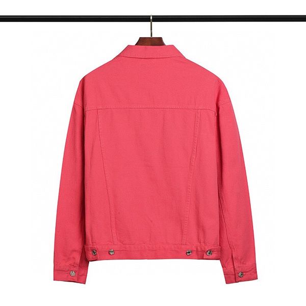 

the quality of the new autumn/winter 2020 denim jacket shows the use of denim loose edition super casual for men and women @09, Black