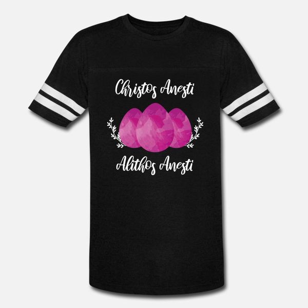 

greek orthodox easter christos anesti t shirt men customize cotton round collar gents cute humor spring trend shirt