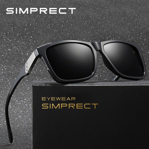 

qÂ·viseld tr90 polarized sunglasses men square uv400 driving sun glasses fashion brand lunette de soleil homme, White;black