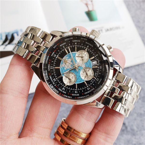 

2019 luxury mens professional quartz bentley watch men's watches wristwatch br01, Black;brown