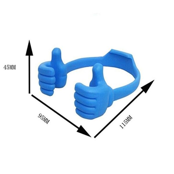 

cgjxs universal phone stand holder phone clip deskholder stand thumb bracket for ip 4 5 6 6plus samsung s3 s4 s5 note 2 3 and mini table