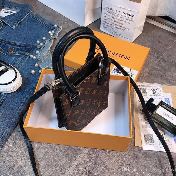 

2020 new ladies designer handbag luxury messenger messenger shoulder bag chain bag pu leather wallet lady handbag with boxaa