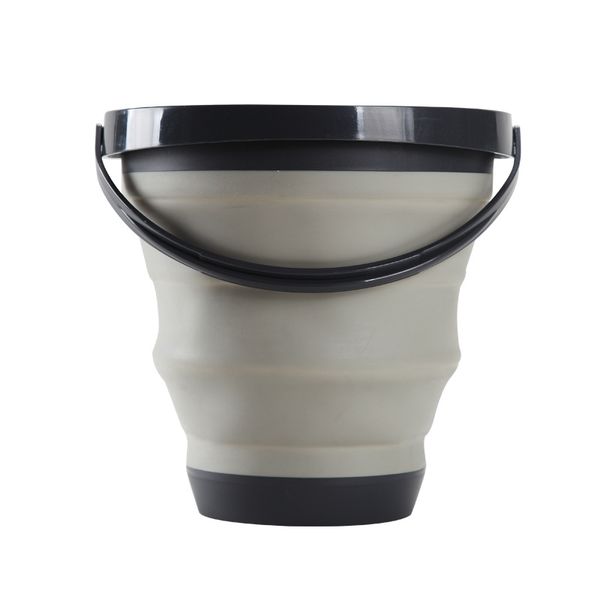 

multifunctional travel collapsible bucket portable basin outdoor feet washing bag with handle 5 colors folding bucket for camping hiking 122