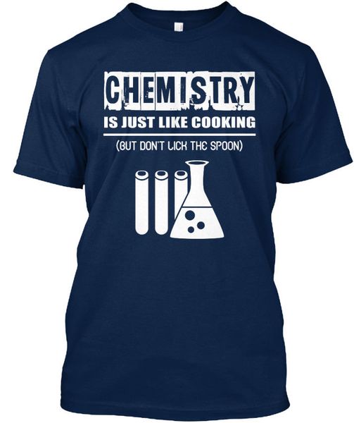 

2019 letter print short chemist t - chemistry is just like cooling (but don't standard t-shirt summer t-shirt