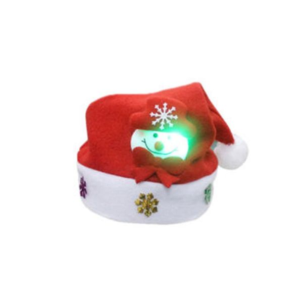 

christmas decorations hat xmas tinsel fashion elk santa claus snowman