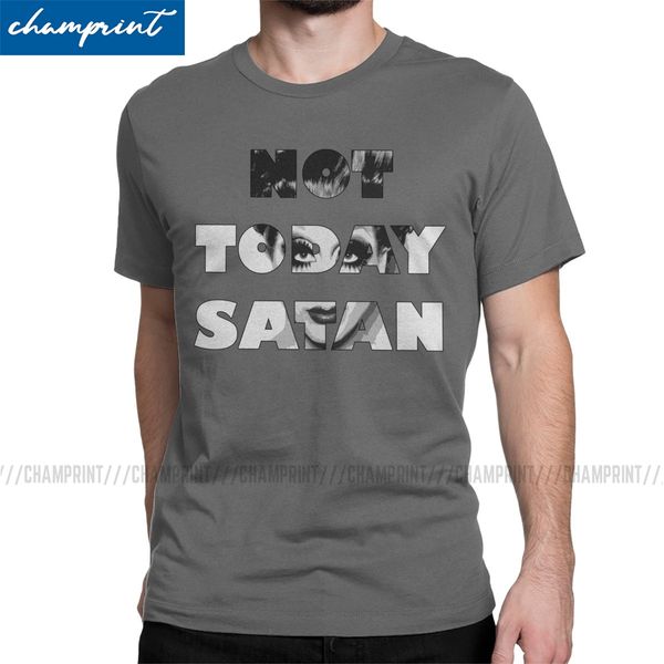 

bianca del rio not today satan t-shirt men rupaul's drag race rupaul rpdr tee shirt short sleeve t shirts 6xl clothing