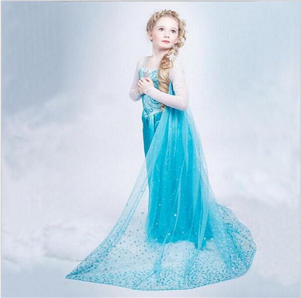 

blue halloween girl role-play costume for kids clothes baby princess toddler girl clothing christmas dresses children party gown, Red;yellow