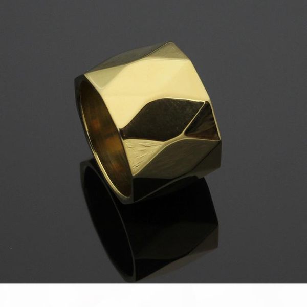 

2020 wide Diamond Ring 18K gold foreign trade couple ring1